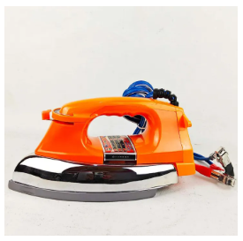 Professional DC 12 Volt Solar Dry Iron Handheld Garment Iron For Family & Travel, Energy Saving Electric Solar Iron Energy System Steam Iron For Cloths, Excellent Quality Iron