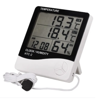 HTC-2 Digital LCD Hygrometer Temperature Humidity Meter In Pakistan