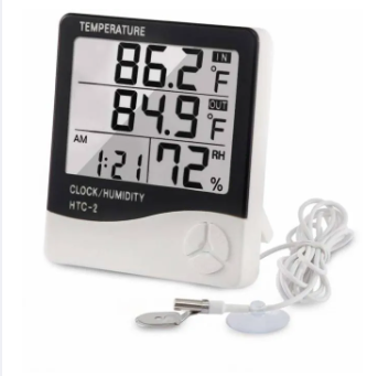 HTC-2 Digital LCD Hygrometer Temperature Humidity Meter In Pakistan